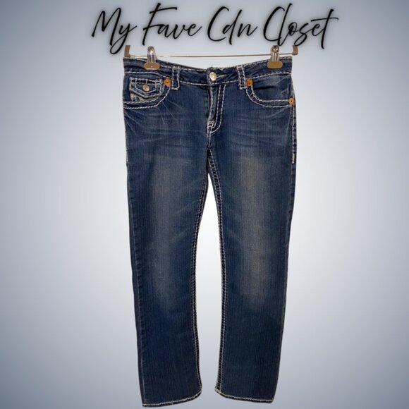 Vintage True Religion Ladies Jeans Sz 30 - Picture 3 of 7